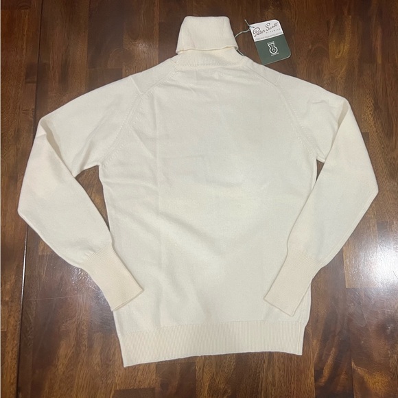 NWT! Peter Scott | Vintage Luxury 100% Cashmere Turtleneck | Made in Scotland - Picture 1 of 6